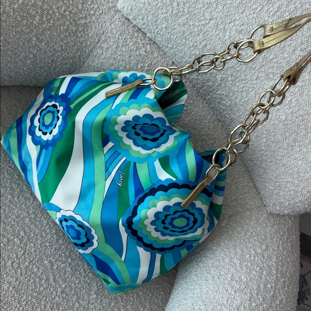 Y2K 🌟Vintage Juicy Couture 💙💚Colorful Patterned Set! - Picture 3 of 8